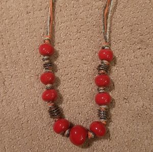 Two Costume Jewelry Necklaces